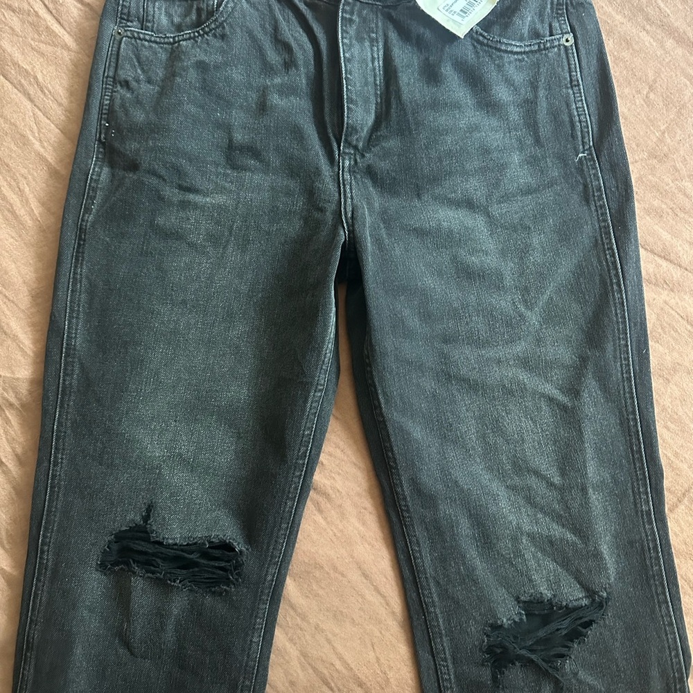 SER.O.YA Women's Relaxed Gray Jeans